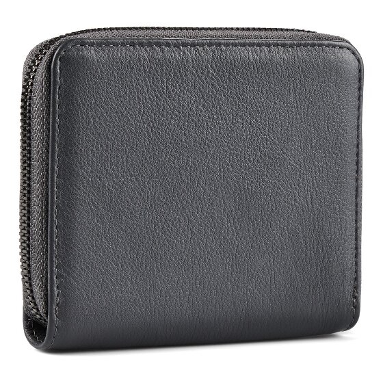 Mandarina Duck Downtown Porte-monnaie Protection RFID Cuir véritable 10 cm