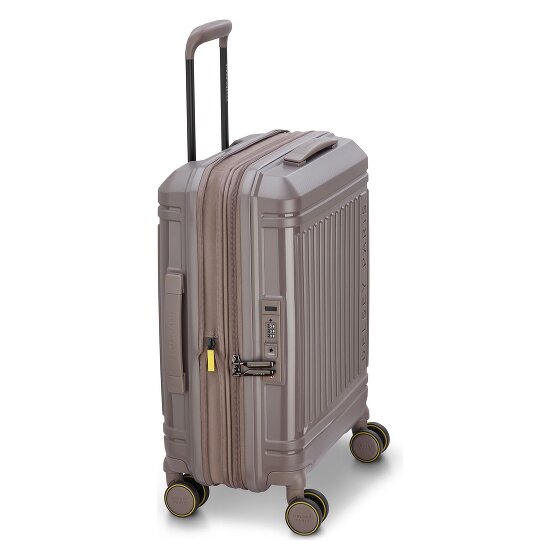 Delsey Paris Lutece 4 roulettes Trolley de cabine 55 cm avec soufflet d'extension
