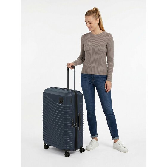 Samsonite Intuo 4 roues Valise cabine L 75 cm avec soufflet d'extension