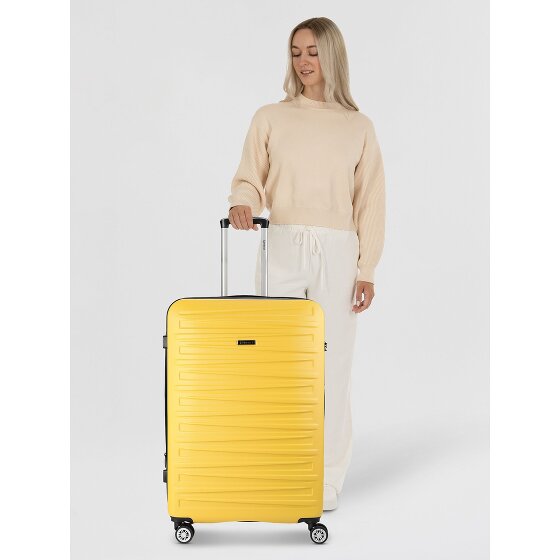 Benzi 5493 4 roulettes Trolley L 77 cm avec soufflet d'extension