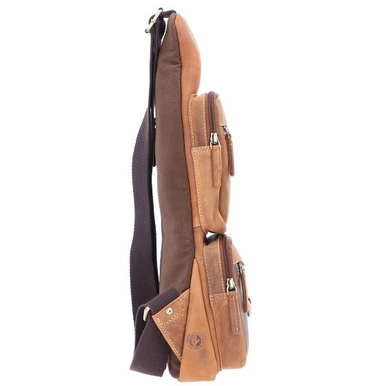 Greenburry Sac à bandoulière Vintage en cuir 20 cm