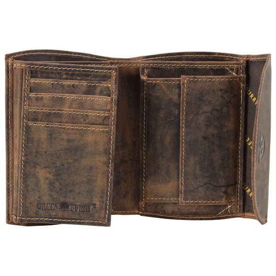 Greenburry Porte-monnaie Vintage en cuir 13,5 cm