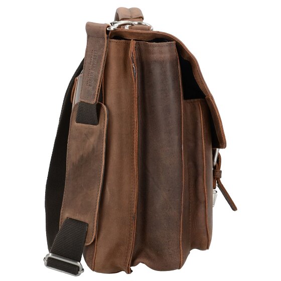 Leonhard Heyden Salisbury Porte-documents en cuir 39 cm Compartiment pour ordinateur portable