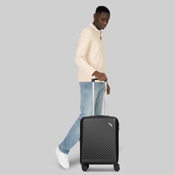 Check.In Paradise 2.0 4 roulettes Trolley de cabine S 55 cm avec soufflet d'extension