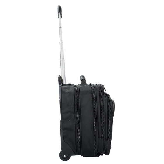 Dermata 2 roues Valise business 38 cm Compartiment ordinateur