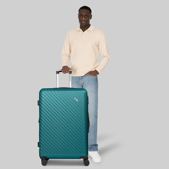 Check.In Paradise 2.0 4 roulettes Trolley L 78 cm avec soufflet d'extension