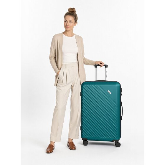 Check.In Paradise 2.0 4 roues Valise cabine L 78 cm avec soufflet d'extension