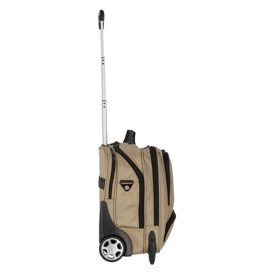 Dermata 2 roues Valise business 41 cm Compartiment ordinateur