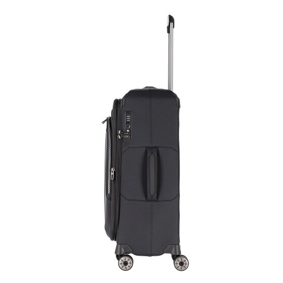 Travelite Priima 4 roulettes Trolley 68 cm avec soufflet d'extension