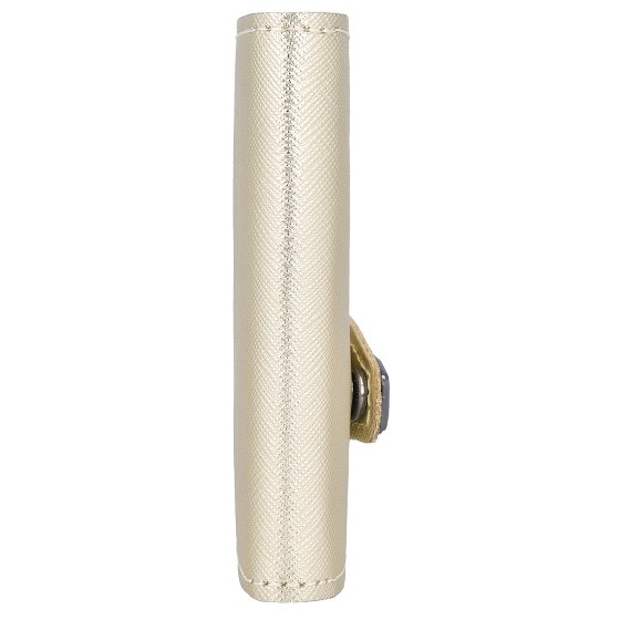 Tru Virtu Click & Slide Porte-cartes de crédit Porte-monnaie RFID en cuir 6,5 cm