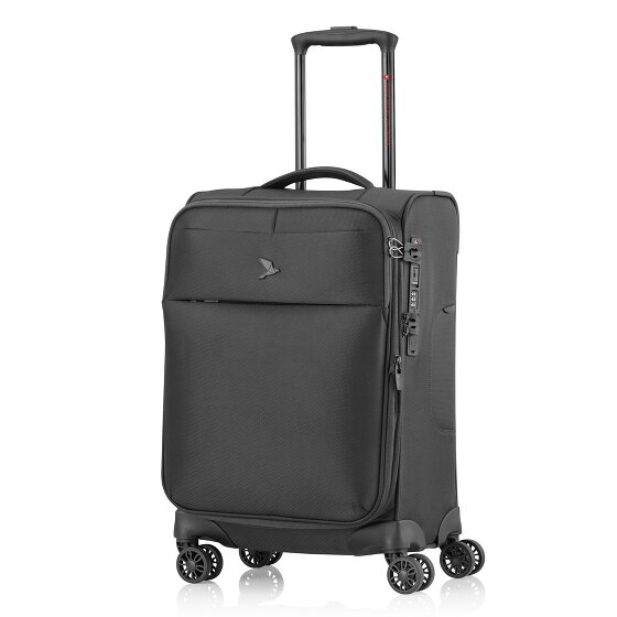 Pack Easy GoUp 4 roulettes Trolley de cabine S 53 cm avec soufflet d'extension