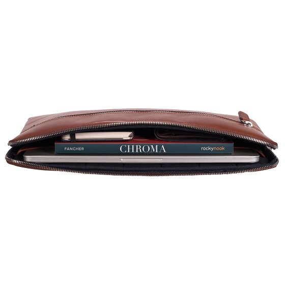 Leonhard Heyden Cambridge Pochette pour ordinateur portable en cuir 35 cm
