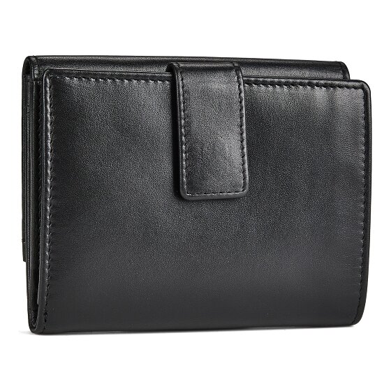 Esquire Silk Porte-monnaie Protection RFID Cuir véritable 12 cm