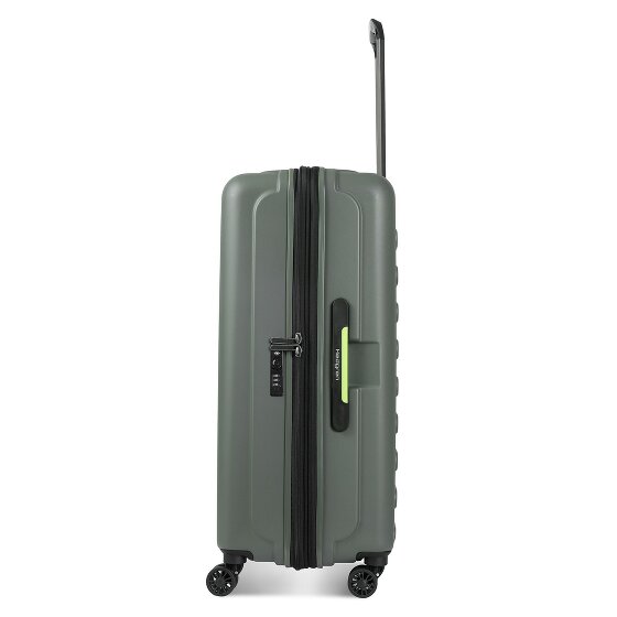 Hedgren Comby Grip L Exp 4 roulettes Trolley 74 cm avec soufflet d'extension