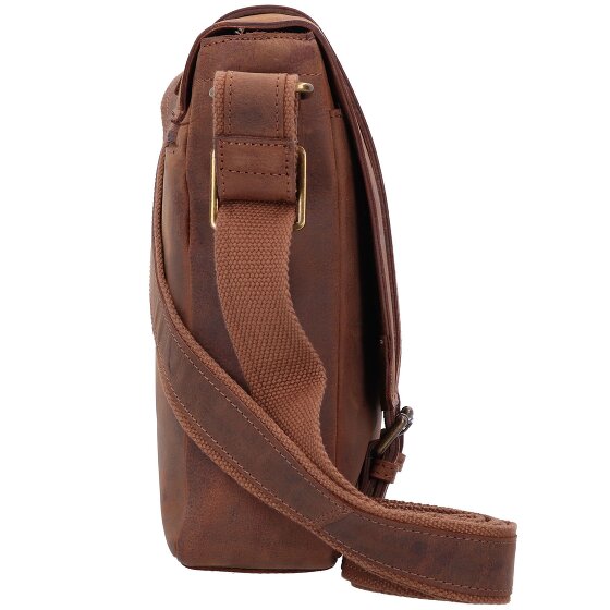Greenland Nature Montenegro sac à bandoulière RFID cuir 23 cm