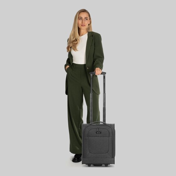 Redolz Essentials 12 – Valise cabine à 2 roues à glisser sous le siège XS 43 cm, emboîtable