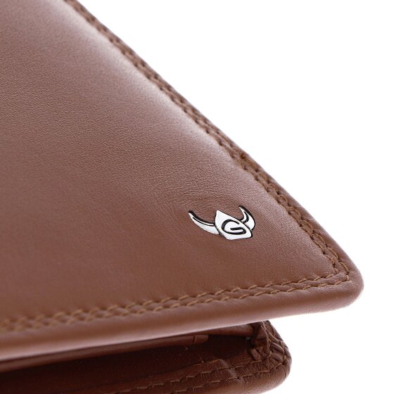 Golden Head Polo Porte-monnaie Protection RFID Cuir véritable 11 cm