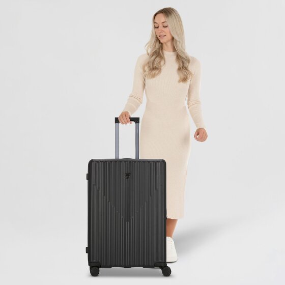 Guess Olbia 4 roulettes Trolley L 74 cm