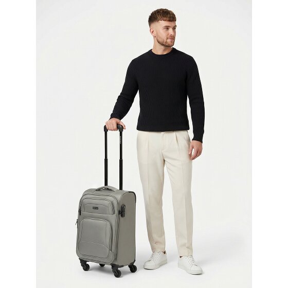 Smartbox Edition 04 4 roues Valise cabine 55 cm avec soufflet d'extension