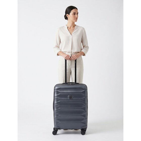 Delsey Paris Meteor 4 roues Valise cabine 68 cm avec soufflet d'extension