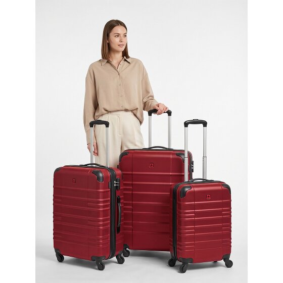 Wenger Amplar Evo 4 roues Set de valises 3 pièces avec soufflet d'extension