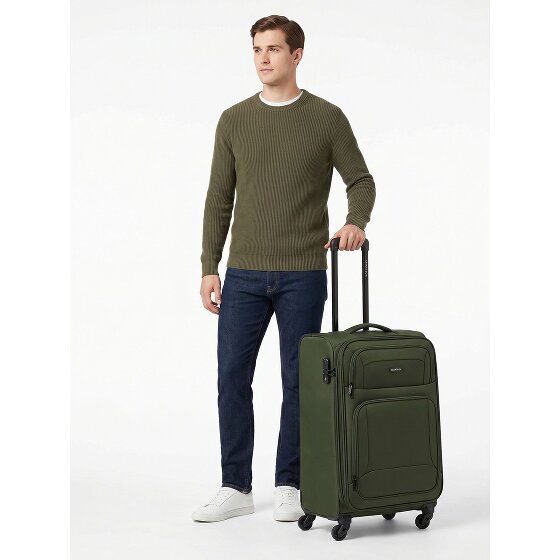 Smartbox Edition 04 4 roues Valise cabine 67 cm avec soufflet d'extension