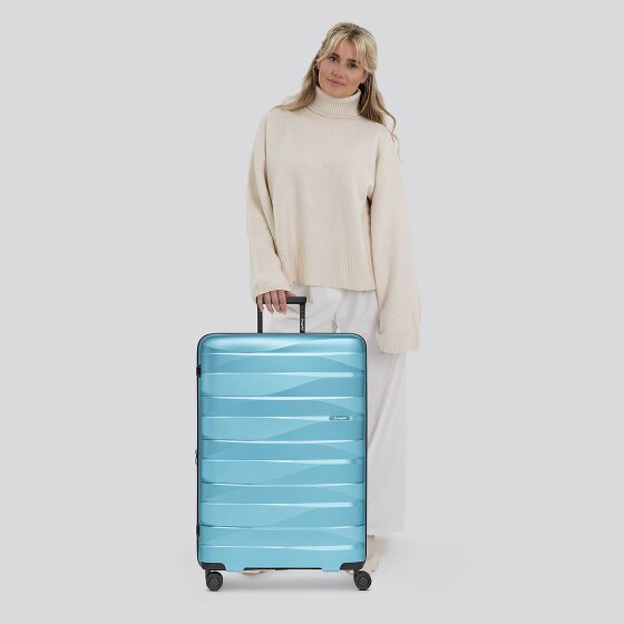 Bergpfeil Travel 4-roll Trolley L 75 cm avec soufflet d'extension