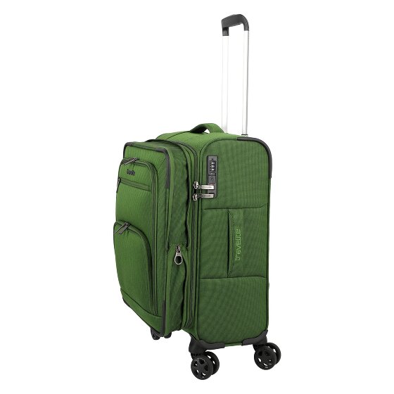 Travelite Cubis 4 roues Valise cabine S 55 cm avec soufflet d'extension