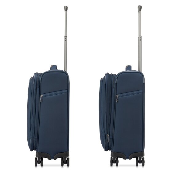 Roncato City 3.0 4 roulettes Trolley de cabine S 55 cm avec soufflet d'extension