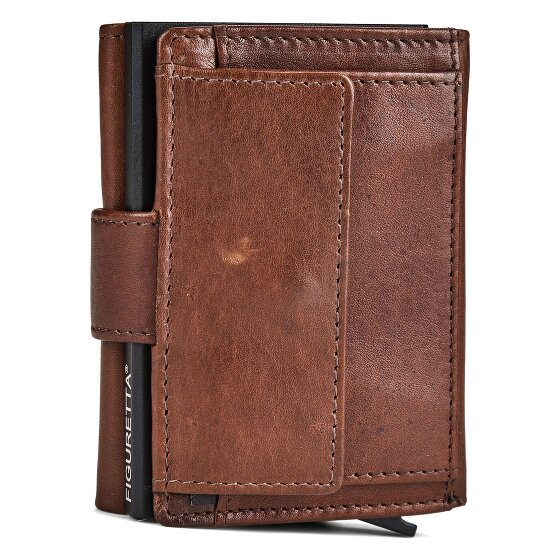 Greenburry Newport Porte-monnaie Protection RFID Cuir véritable 9.5 cm