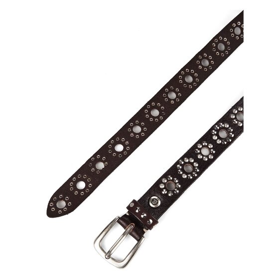 b.belt Ceinture à rivets Cuir véritable