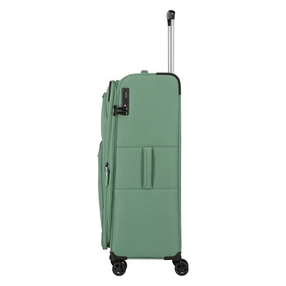 Travelite Kick Off 4 roues Valise cabine L 78 cm avec soufflet d'extension