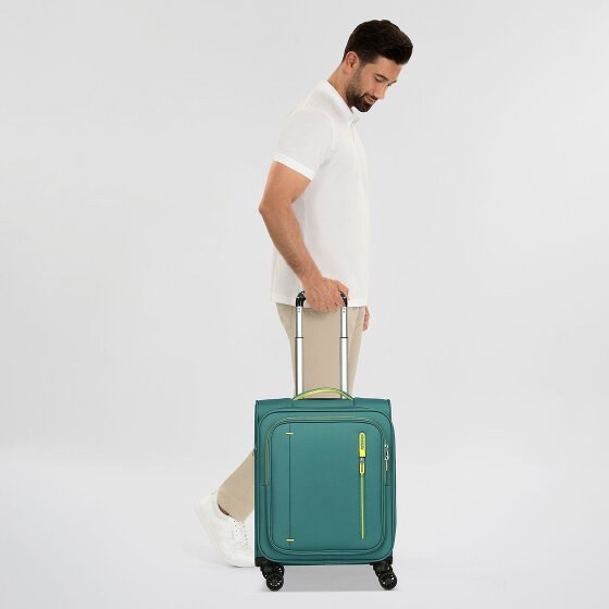 American Tourister Cloudrider 4 roulettes Trolley de cabine S 55 cm avec soufflet d'extension