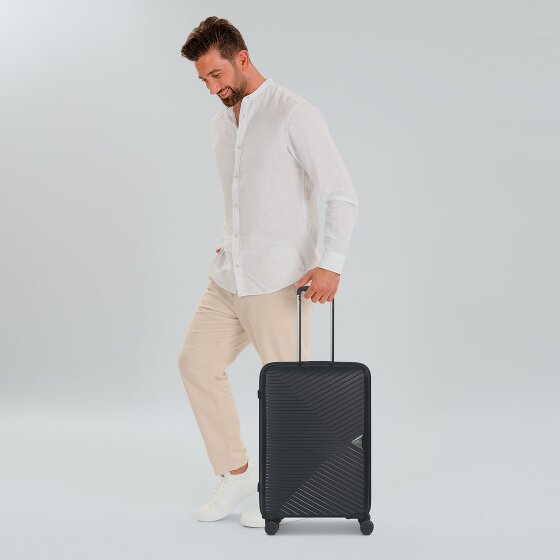March15 Trading Gotthard Edition 4 roulettes Trolley de cabine 55 cm