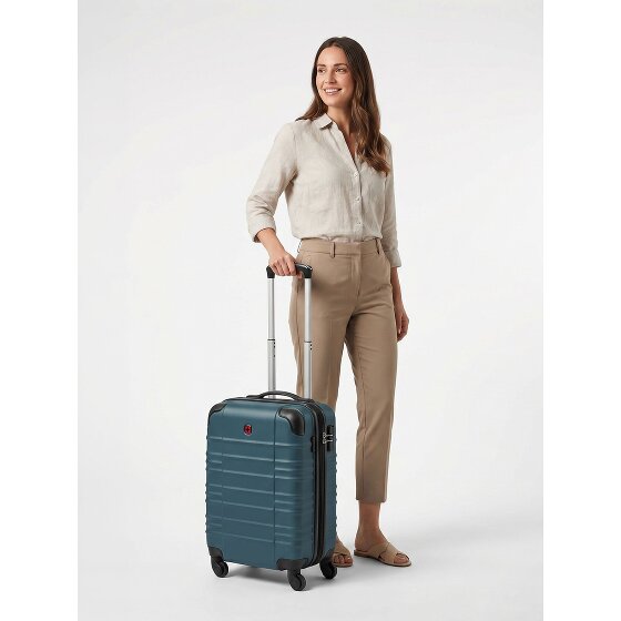 Wenger Amplar Evo 4 roulettes Trolley de cabine S 53 cm avec soufflet d'extension