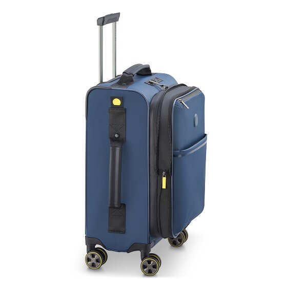 Delsey Paris Turenne Soft 4 roulettes Trolley de cabine 55 cm avec soufflet d'extension