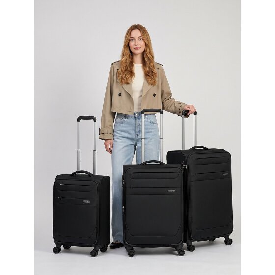Worldpack Chicago 4 roues Set de valises 3 pièces '"avec soufflet d''extension"'