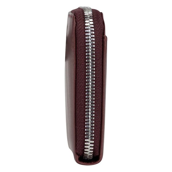 Jost Arva Porte-monnaie Protection RFID Cuir véritable 19 cm