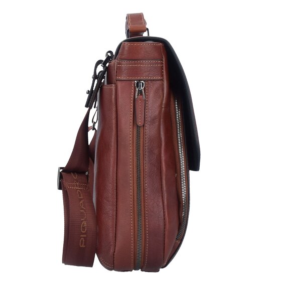 Piquadro Black Square Porte-documents en cuir 40 cm Compartiment pour ordinateur portable