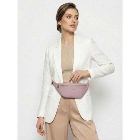 Lazarotti Bologna Leather Sac banane Cuir véritable 31 cm