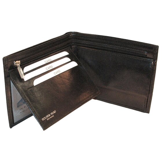 Golden Head Colorado Porte-monnaie RFID cuir 12,5 cm