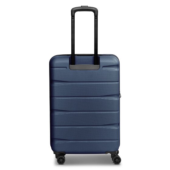 Franky Munich 4.0 Set de valises à 4 roulettes 3 pièces avec soufflet extensible