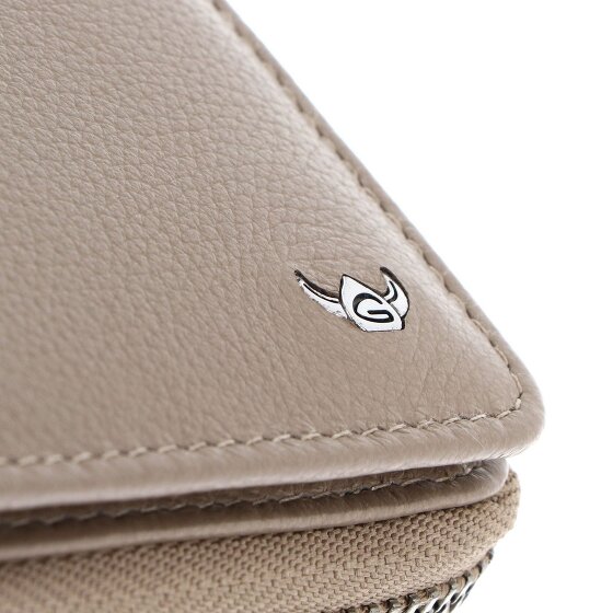 Golden Head Madrid Porte-monnaie Protection RFID Cuir véritable 11.5 cm