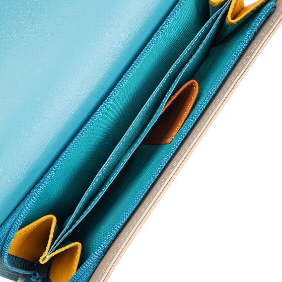 Mywalit Tri-fold Zip Wallet Porte-monnaie en cuir 17 cm