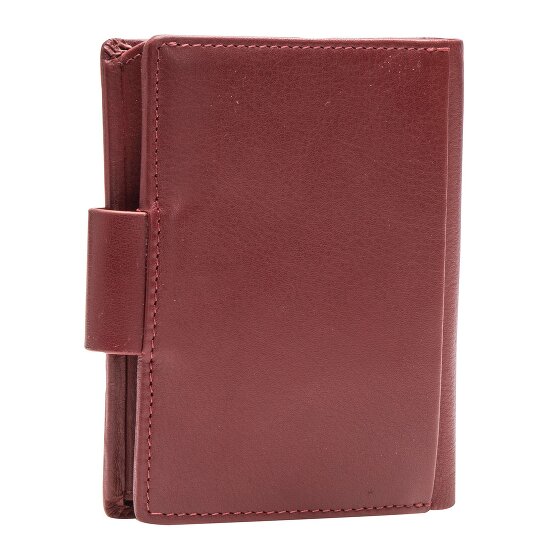Maître Henau Dawina Porte-monnaie Protection RFID Cuir véritable 12.5 cm