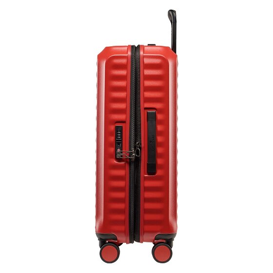 Echolac Oxygen 4 roulettes Set de valises 3 pièces avec soufflet d'extension