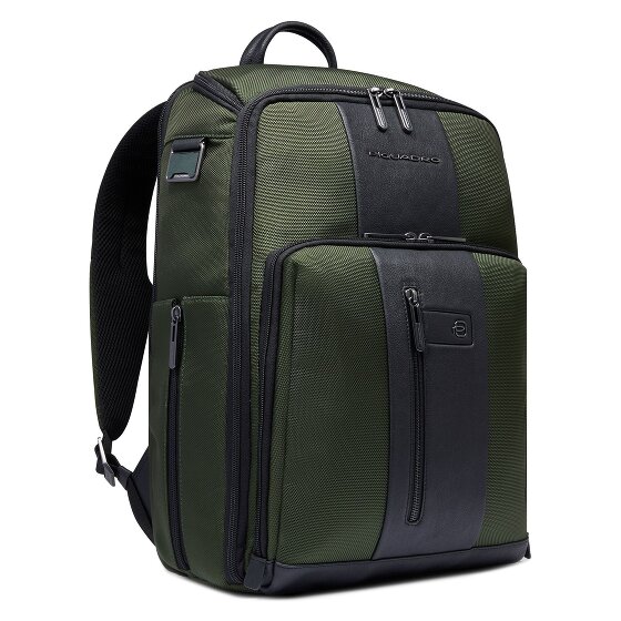 Piquadro Brief sac à dos de voyage en cuir 43 cm compartiment pour ordinateur portable