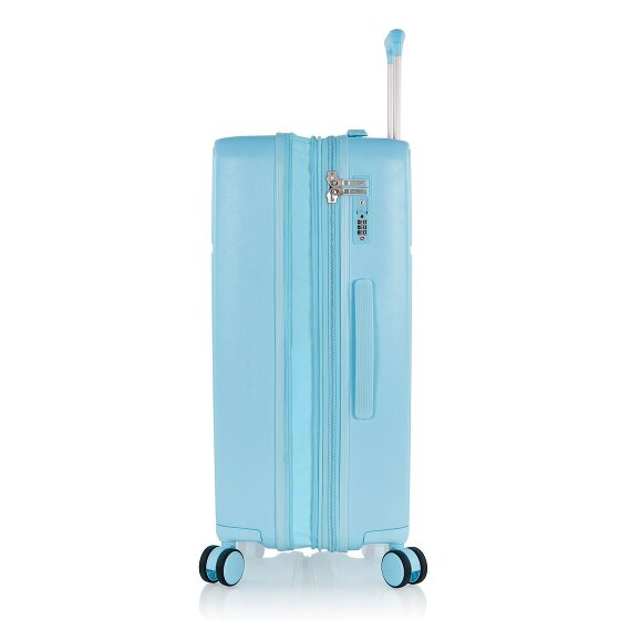 Heys Pastel 4 roulettes Set de valises 3 pièces avec soufflet d'extension