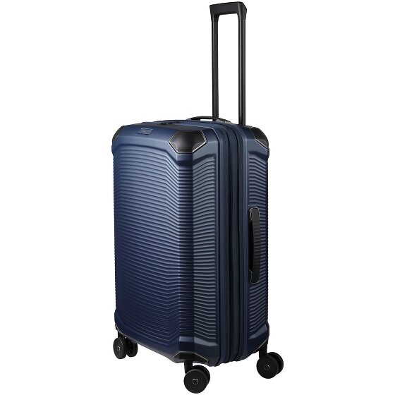 Travelite Millennium 4 roulettes Trolley 67 cm avec soufflet d'extension