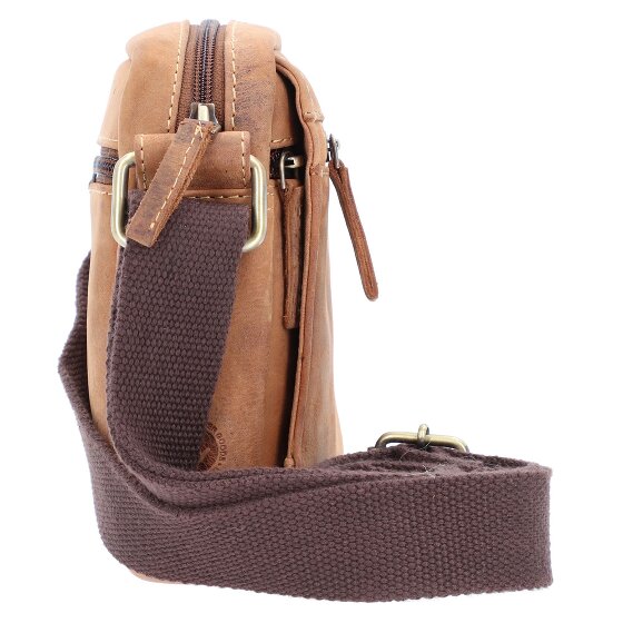 Greenburry Vintage Travel 2 Sac à bandoulière en cuir 15 cm